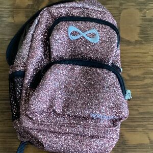 Sparkle Infinity American girl Backpack - Pink Glitter